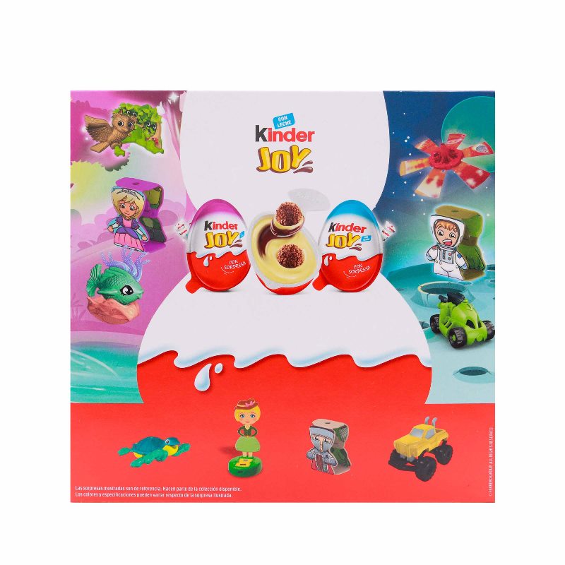 KINDER JOY NINA/NINO 12 UNDS 240 GR