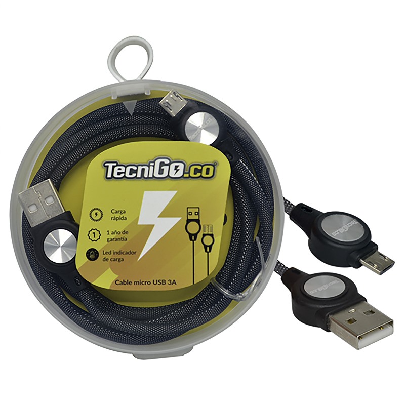 CABLE TECNIGO MICRO USB 3A