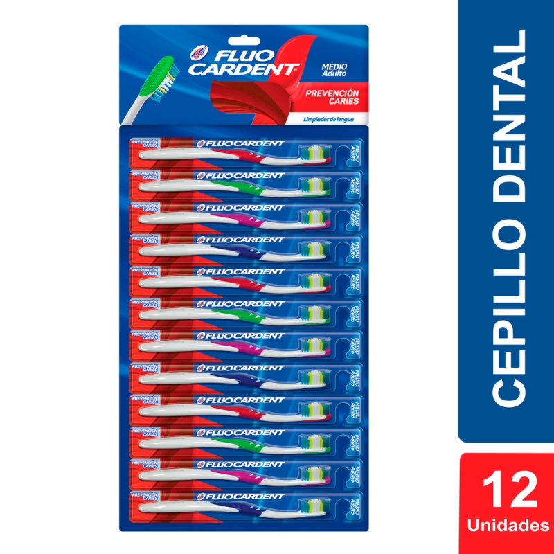 CEP.FLUOC PREVENCION CARIES ADUL X 12 UN