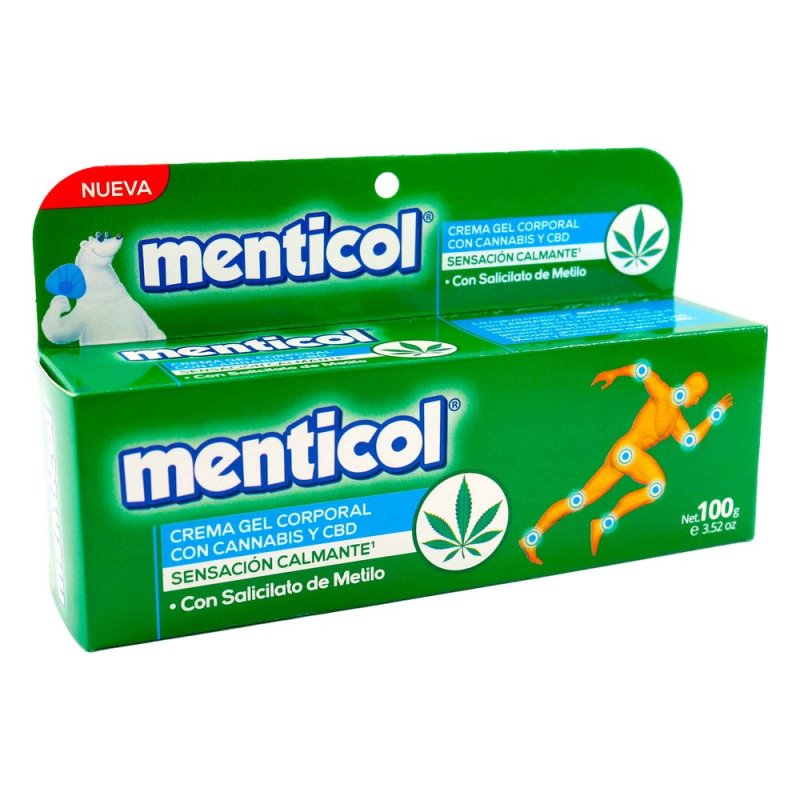 CRE.GEL CORPORAL MENTICOL CANNABIS 100GR