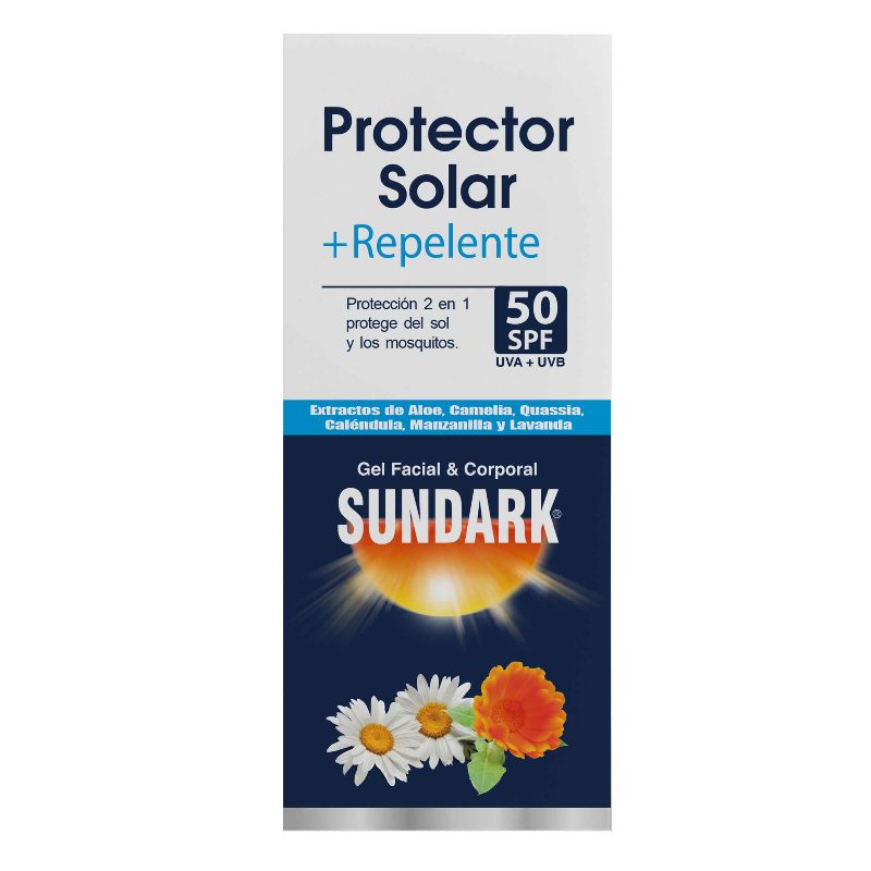 PROT.SOLAR SUNDARK+REPELENTE SPF50 120GR