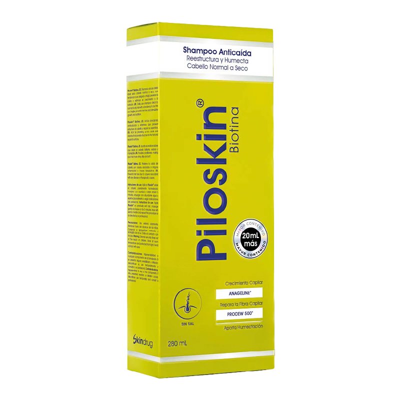 CHA.PILOSKIN BIOTINA 280 ML - Imagen 3