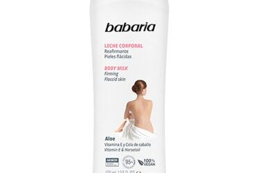 CREMA BABARIA BODY MILK REAFIR. 400 ML