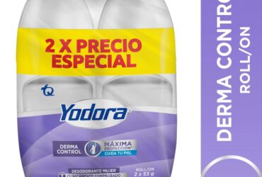 2 DTE YODORA ROLL DERM CONTRO 53GR P.E M