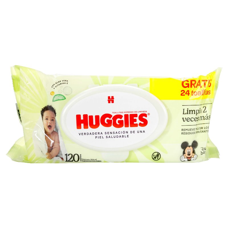 TOA HUGGIES LIMP EFECT PG. 96 LLE. 120UN