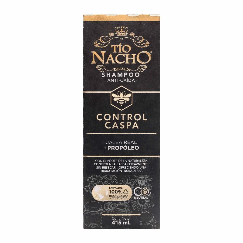 CHA TIO NACHO CONTROL CASPA 415 ML (SF)