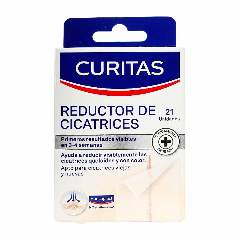 CURITAS REDUCTOR DE CICATRICES 21 UND