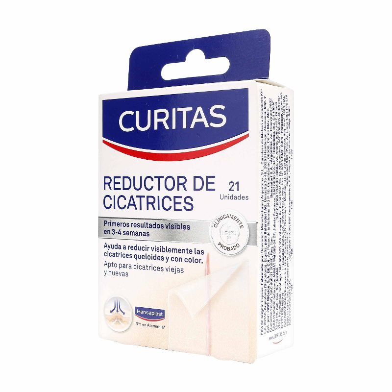 CURITAS REDUCTOR DE CICATRICES 21 UND - Imagen 2