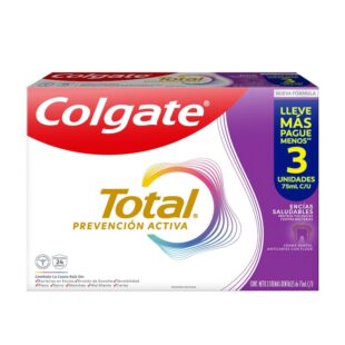 3 CREMA COLGATE TOTAL PREVE.ACTIVA 75 ML