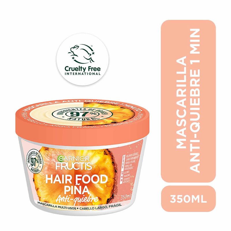 TRA FRUCTIS HAIR FOOD PINA ANTIQUI 350ML