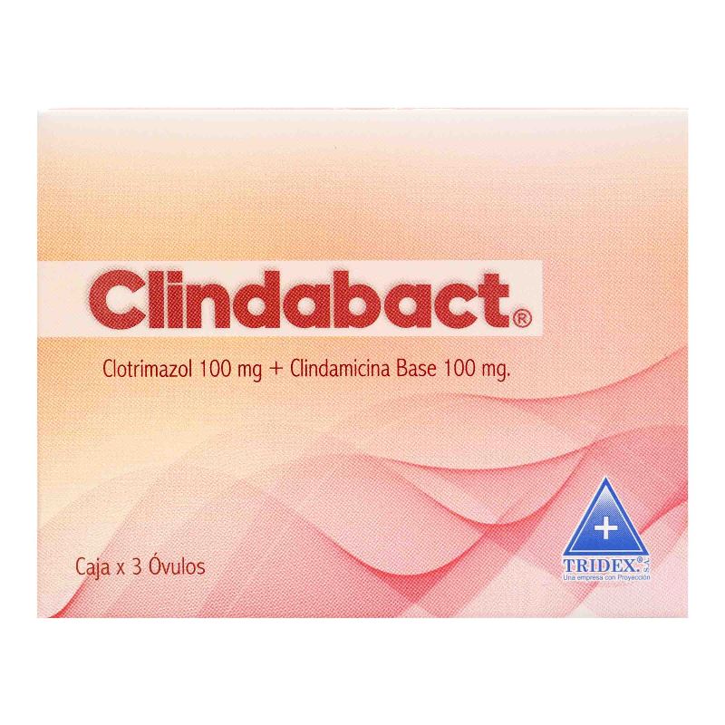 CLINDABACT (CLINDA+CLOTRI) 3 OVULOS VAGI