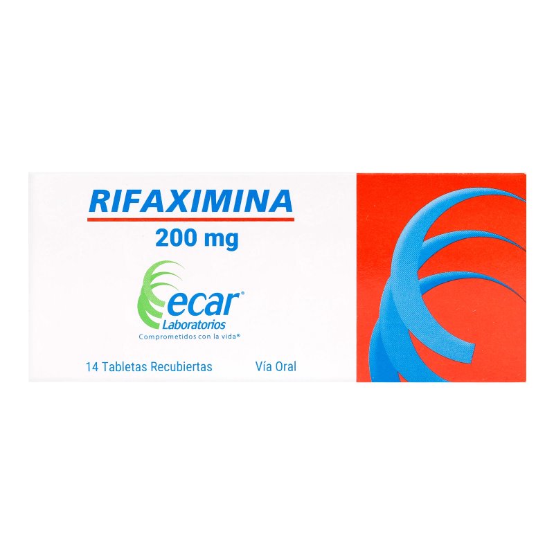 RIFAXIMINA 550 MG 14 TBS REC ECAR