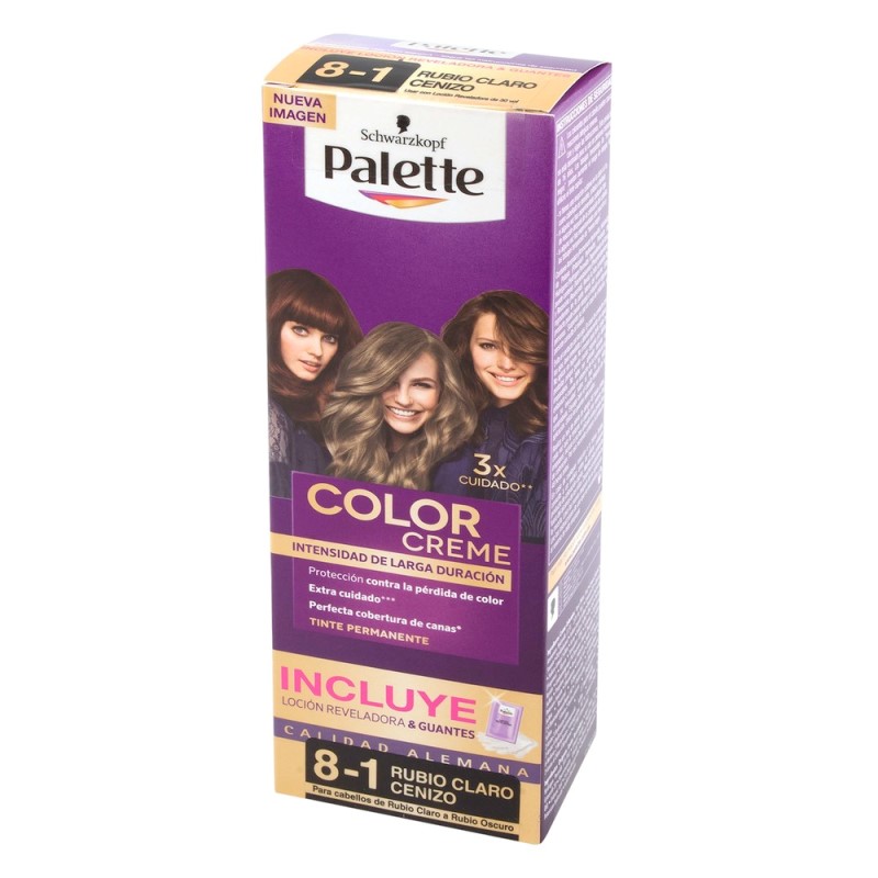 PALETTE CREM TUBO 8-1 RUBO CLARO CENIZO - Imagen 2
